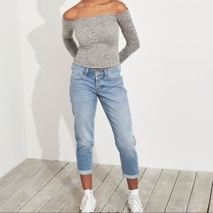 Hollister Boyfriend Low-Rise Jeans